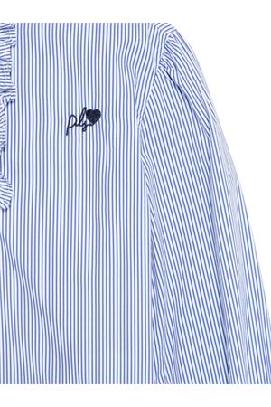 camicia in cotone blu PHILOSOPHY KIDS | PFCA029CCR008D053.